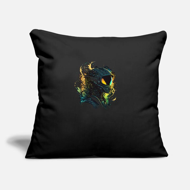 Alien de l’espace Coussin et housse de 45 x 45 cm