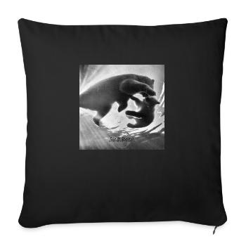 Eisbär schwarz weiß - Sofakissen mit Füllung 45 x 45 cm - Schwarz - Vorne