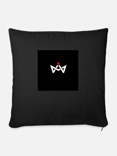 Alpha - Sofakissen mit Füllung 45 x 45 cm - Schwarz