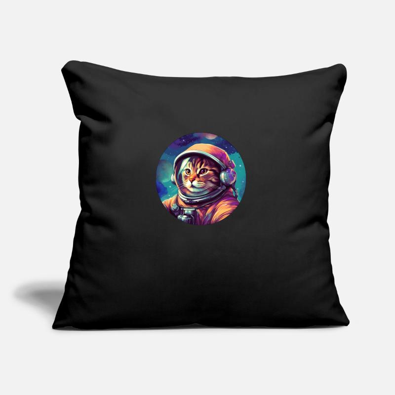 Cosmic Cat Explorer Sofa pillow with filling 45cm x 45cm