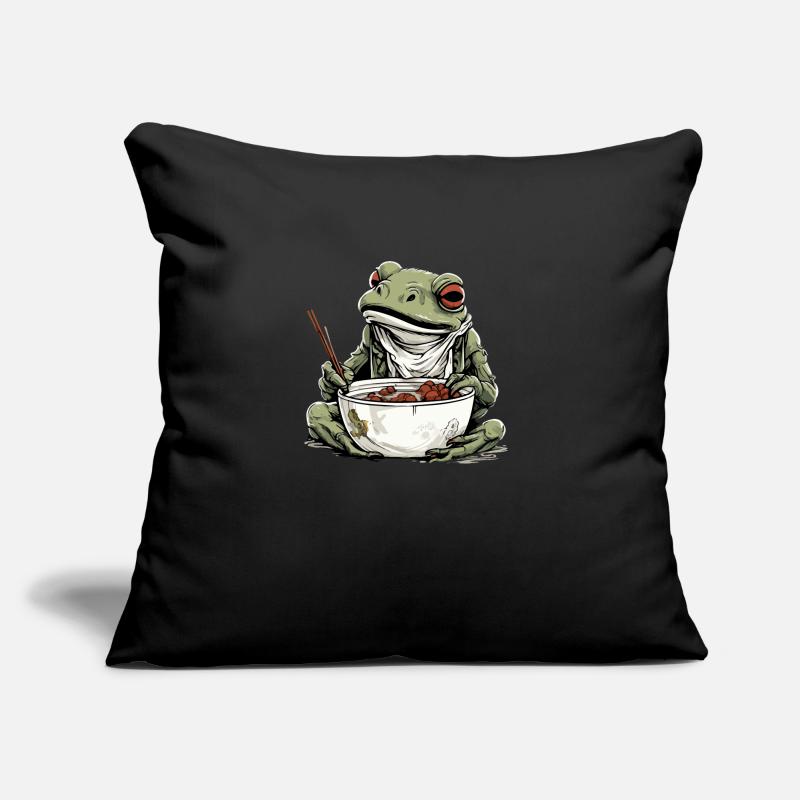 Kriko the greedy toad Sofa pillow with filling 45cm x 45cm