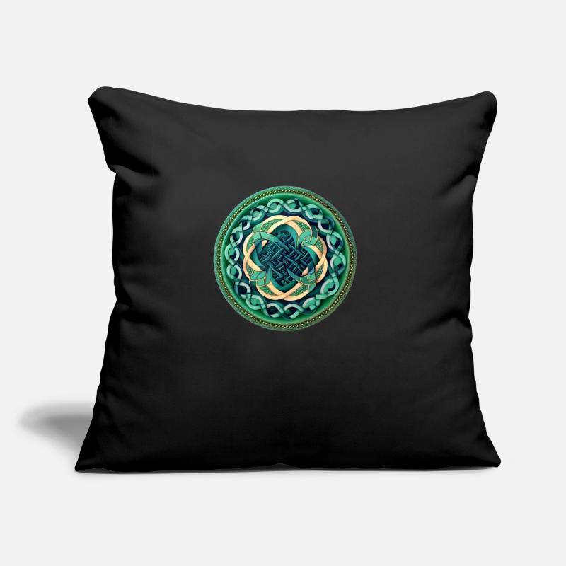 Celte Coussin et housse de 45 x 45 cm
