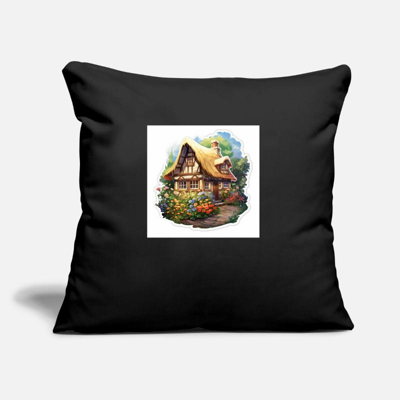 Charming Summer Cottage Surrounded by Nature Sofakissen mit Füllung 45 x 45 cm