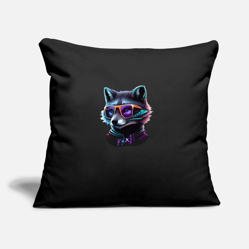 Fuchs Sofakissen mit Füllung 45 x 45 cm