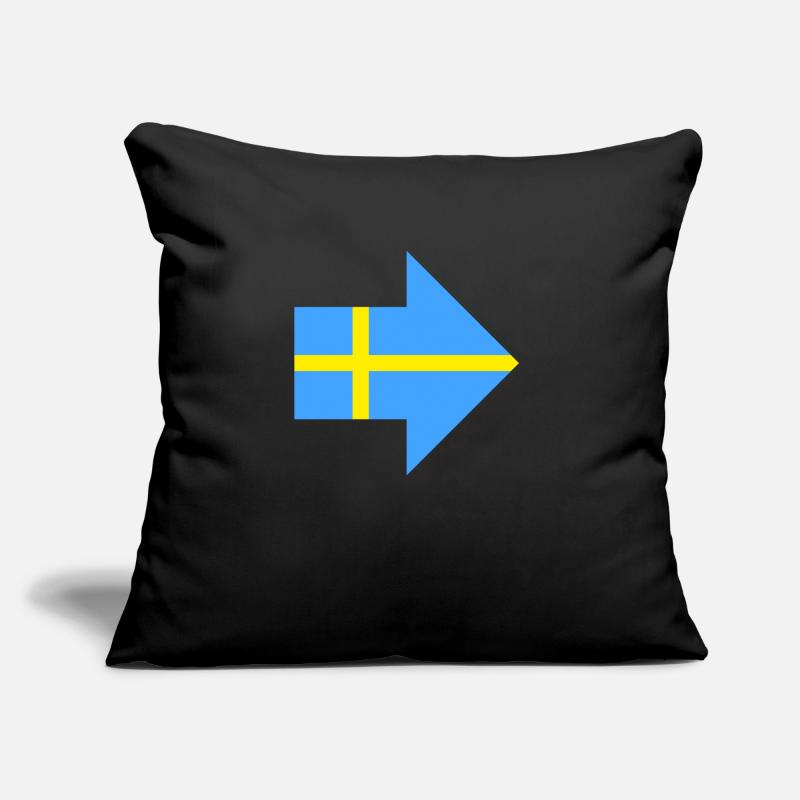 Suède Attaquant Coussin et housse de 45 x 45 cm