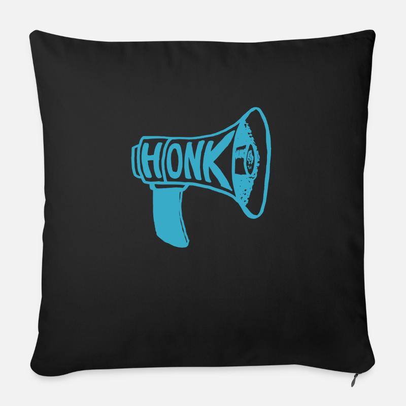 honk - Sofakissen mit Füllung 45 x 45 cm - Schwarz