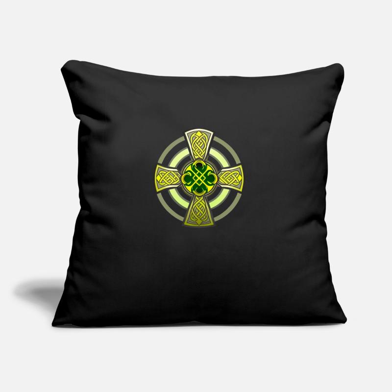 Croix celte Coussin et housse de 45 x 45 cm