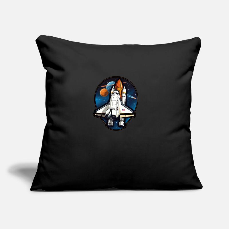 Space Shuttle Space Sofa pillow with filling 45cm x 45cm