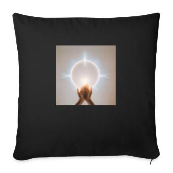 Astrologie Astronomie Astrophysique - Coussin et housse de 45 x 45 cm - noir - Devant