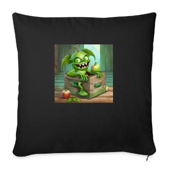 Goblin - Sofa pillow with filling 45cm x 45cm - black - Front