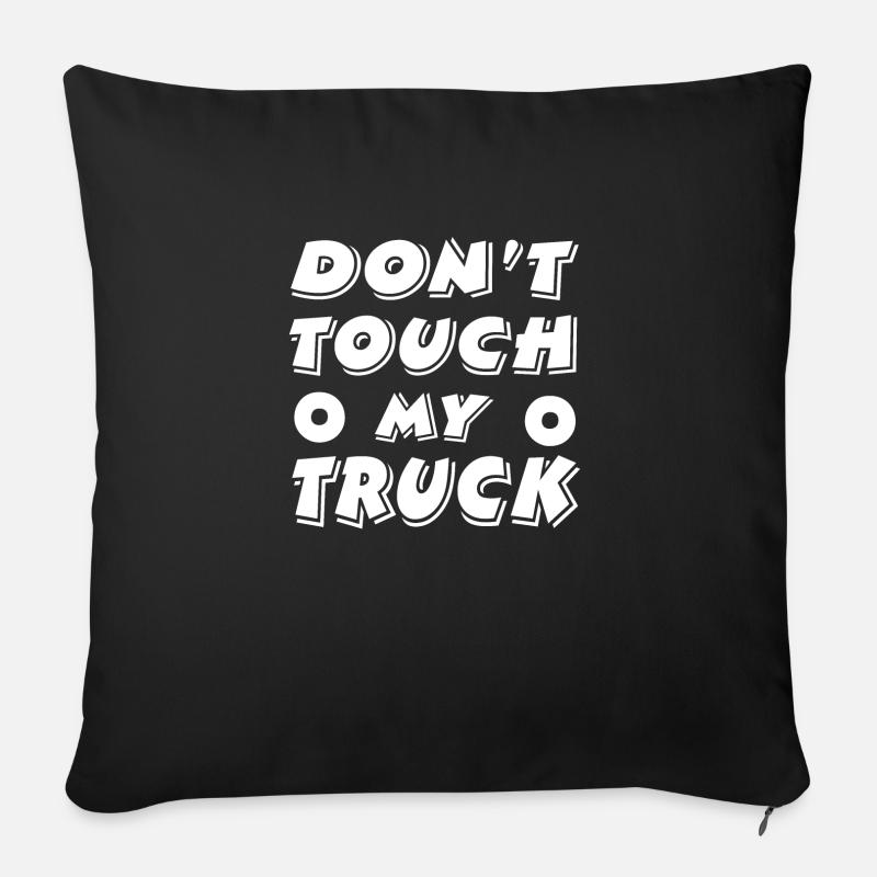 Truck - Sofakissen mit Füllung 45 x 45 cm - Schwarz