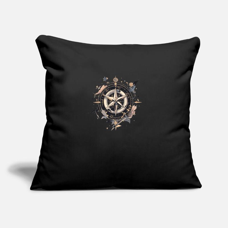 Boussole Coussin et housse de 45 x 45 cm