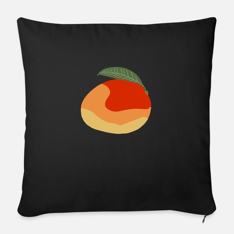 Mango - Sofakissen mit Füllung 45 x 45 cm - Schwarz