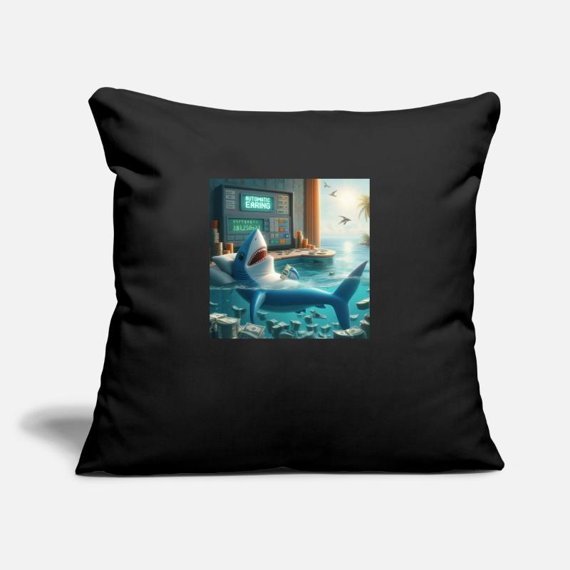 Automatic Earning - Shark 4 product Sofa pillow with filling 45cm x 45cm