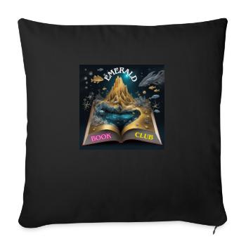 Goldene Soar Mountain Edition - Sofakissen mit Füllung 45 x 45 cm - Schwarz - Vorne