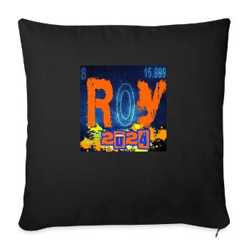Rookie of The YEAR CHEMISTRY - Sofa pillow with filling 45cm x 45cm - black - Front