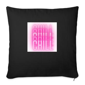 Chill - Sofakissen mit Füllung 45 x 45 cm - Schwarz - Vorne