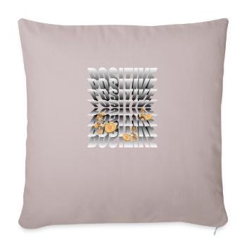 Crypto Summer: The Heat is On - Sofa pillow with filling 45cm x 45cm - light taupe - Front