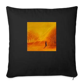 Sunshower - Sofakissen mit Füllung 45 x 45 cm - Schwarz - Vorne