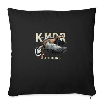 KMAR Greylag - Coussin et housse de 45 x 45 cm - noir - Devant