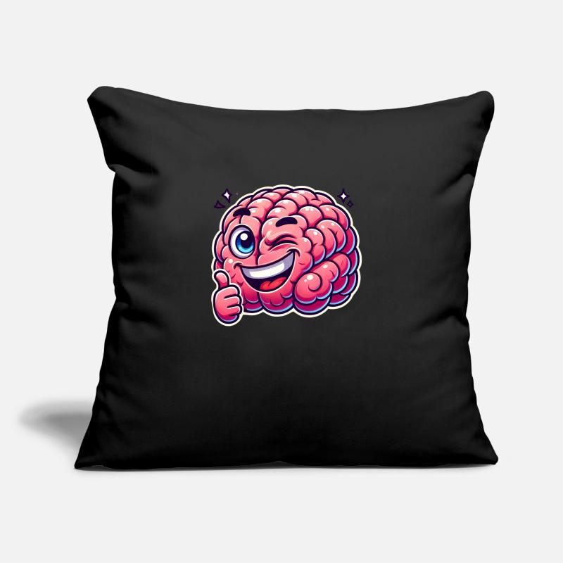 Intelligent brain Sofa pillow with filling 45cm x 45cm