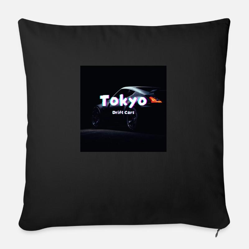 Driftcar - Sofakissen mit Füllung 45 x 45 cm - Schwarz