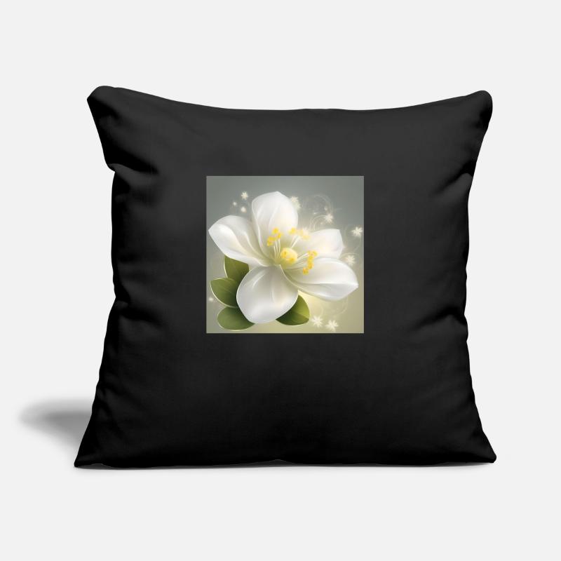 Fleur délicate Coussin et housse de 45 x 45 cm