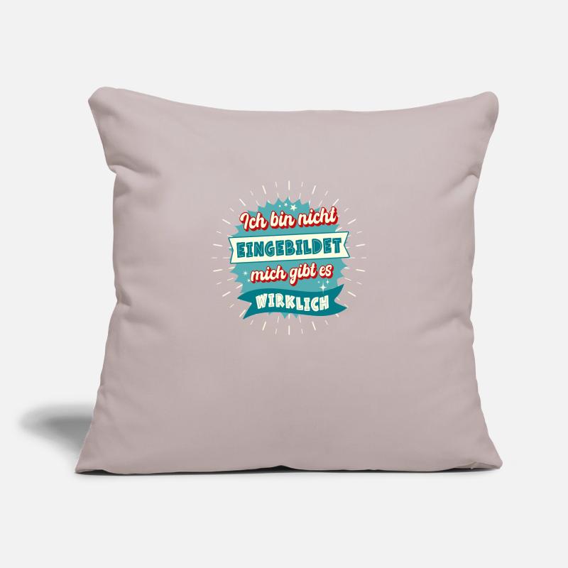 I'm not conceited, I really exist Sofa pillow with filling 45cm x 45cm