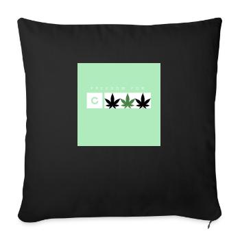 CAN4 - Sofakissen mit Füllung 45 x 45 cm - Schwarz - Vorne