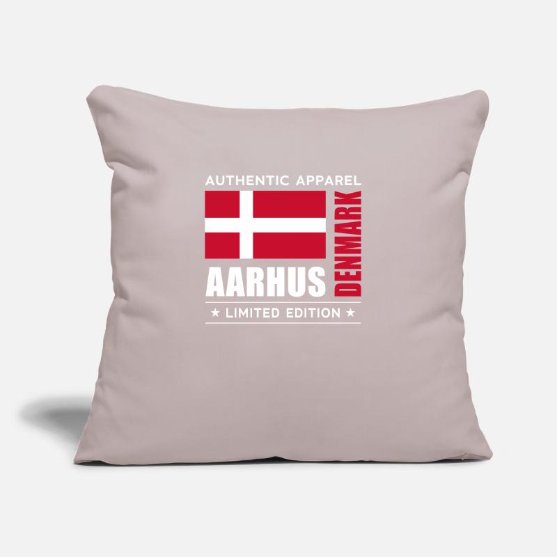 Danemark Coussin et housse de 45 x 45 cm