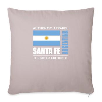 Santa Fe - Coussin et housse de 45 x 45 cm - taupe clair - Devant