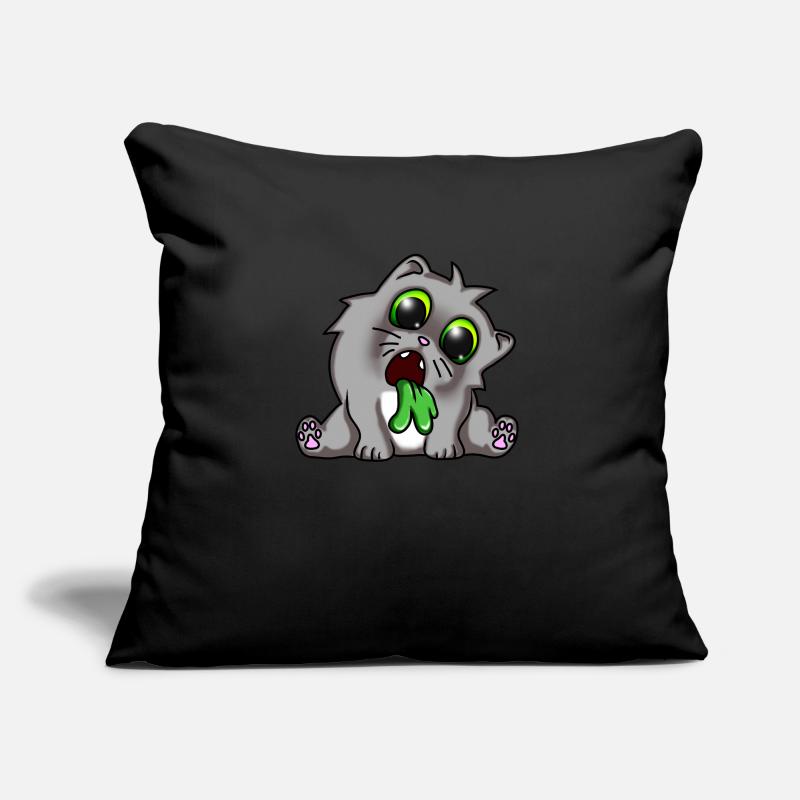 Chatte chatte chat Coussin et housse de 45 x 45 cm