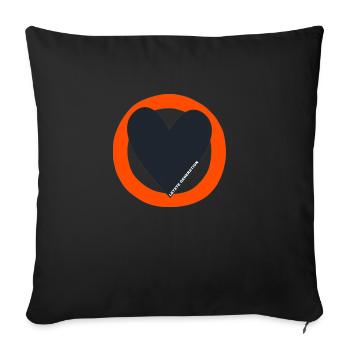 Letzte Generation - Sofakissen mit Füllung 45 x 45 cm - Schwarz - Vorne