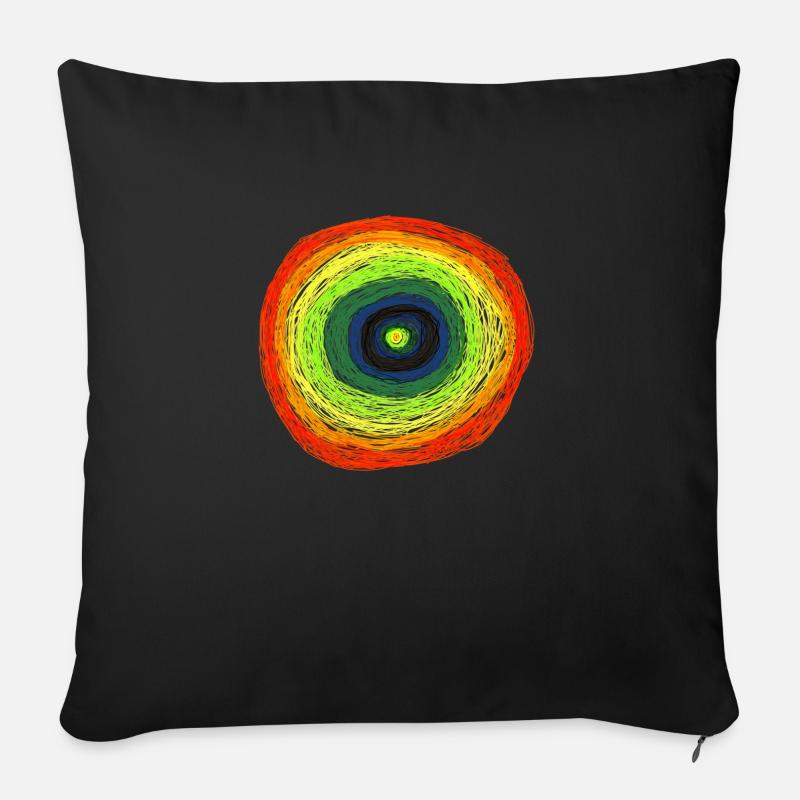 Hole - Sofakissen mit Füllung 45 x 45 cm - Schwarz