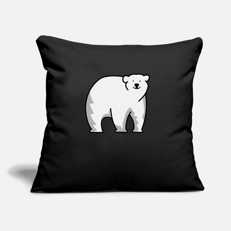 Polar bear Sofa pillow with filling 45cm x 45cm