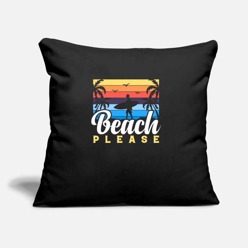 BEACH PLEASE Sofakissen mit Füllung 45 x 45 cm