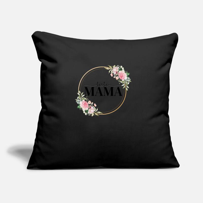 Beste Mama - Geschenkidee Sofakissen mit Füllung 45 x 45 cm
