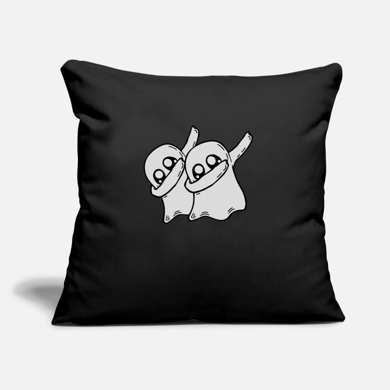 2 Dabbing Ghosts Friends Coussin et housse de 45 x 45 cm