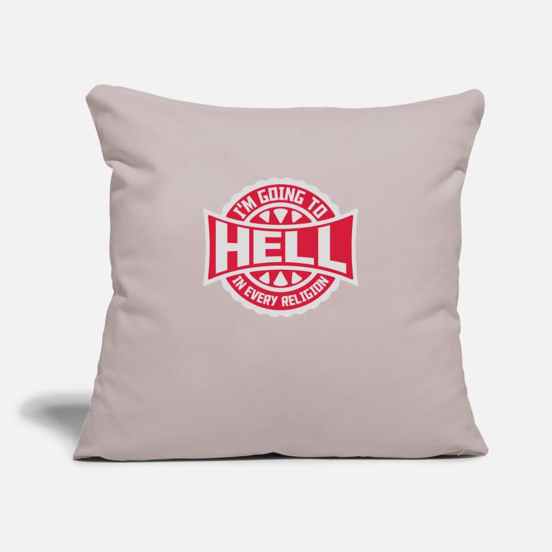 Going to Hell Sofa pillow with filling 45cm x 45cm