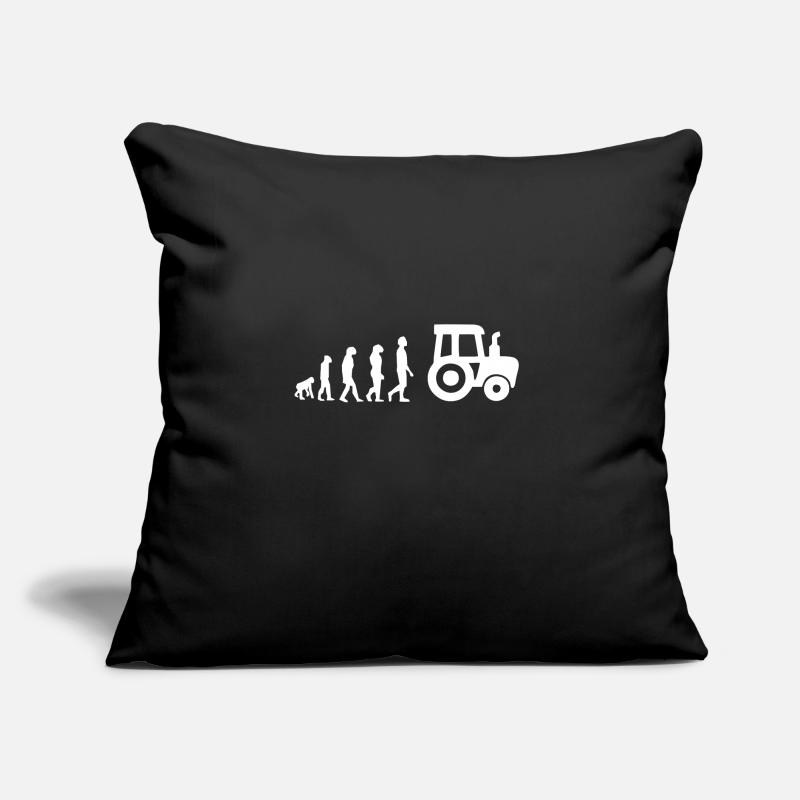 Tracteur évolution Coussin et housse de 45 x 45 cm