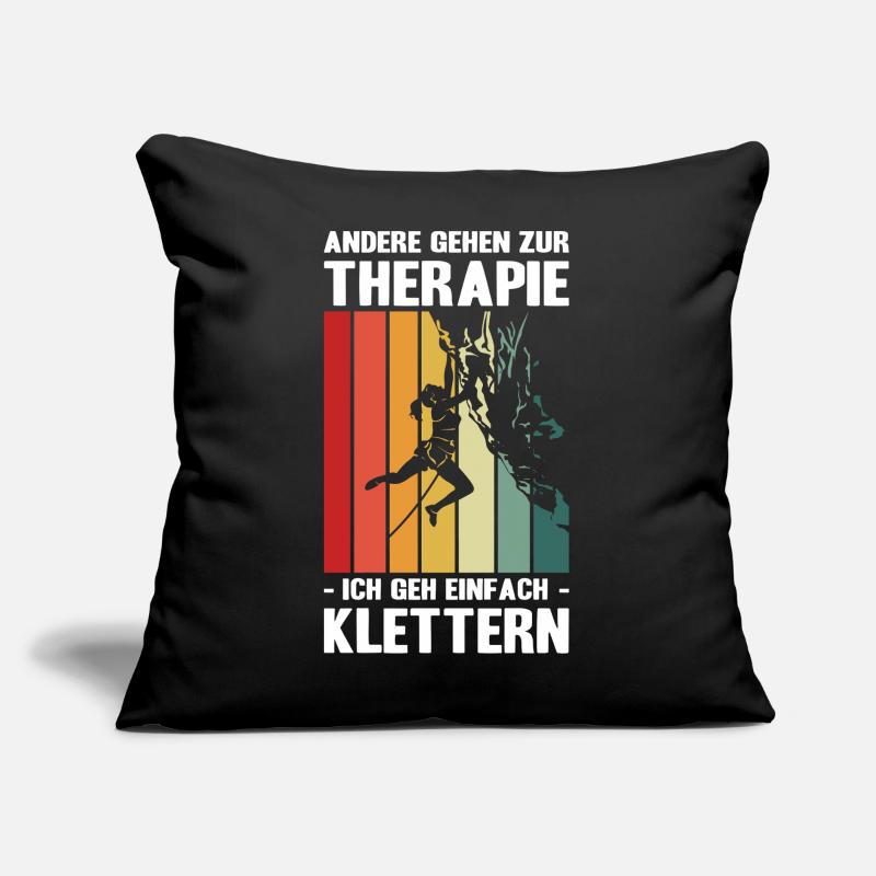 Bouldern Geschenke Klettern Kletterer Boulderer Sofakissen mit Füllung 45 x 45 cm