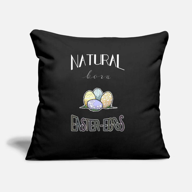 Natural born Easter Eggs for Easter Sofa pillow with filling 45cm x 45cm