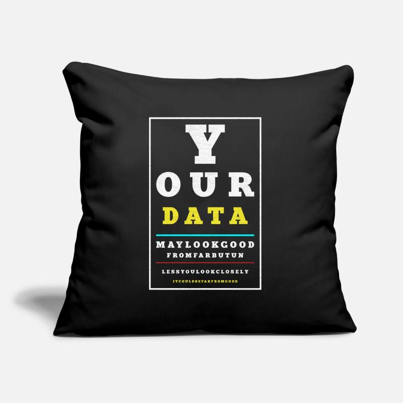 Data Analytics Data Engineering Funny Data Sofa pillow with filling 45cm x 45cm