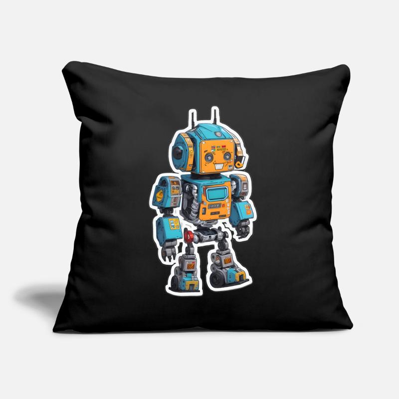 Cute design for tech lovers Sofa pillow with filling 45cm x 45cm