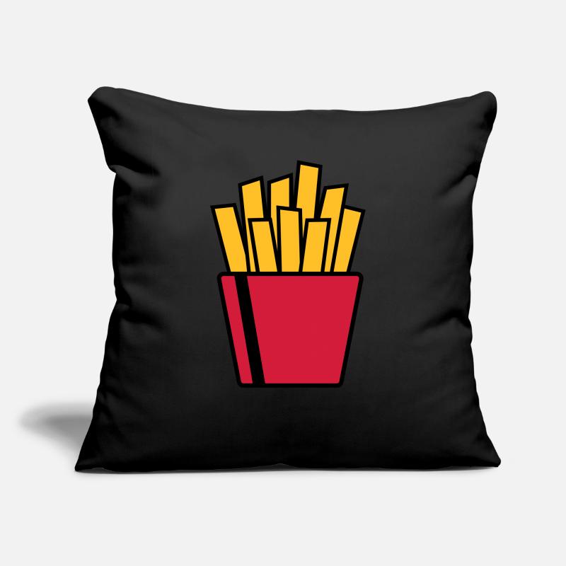 Frites Coussin et housse de 45 x 45 cm