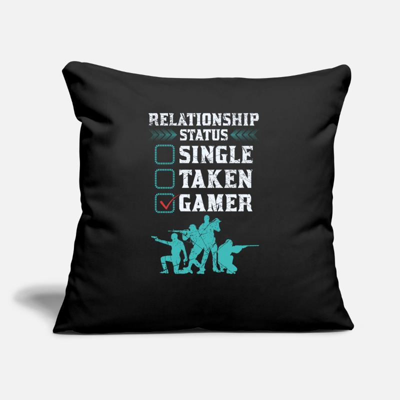 Statut de la relation Conception du joueur Coussin et housse de 45 x 45 cm