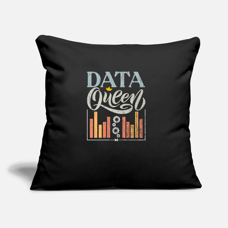 Awesome Data Queen Deep Learning A Data Scientist Sofakissen mit Füllung 45 x 45 cm