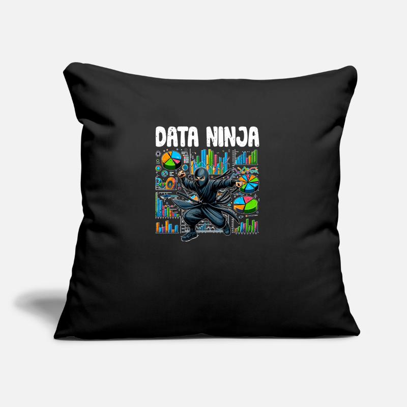 Data Ninja Funny Data Science Deep Learning For Sofakissen mit Füllung 45 x 45 cm
