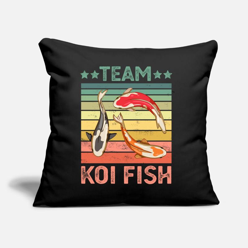 Koi Fish Sofa pillow with filling 45cm x 45cm