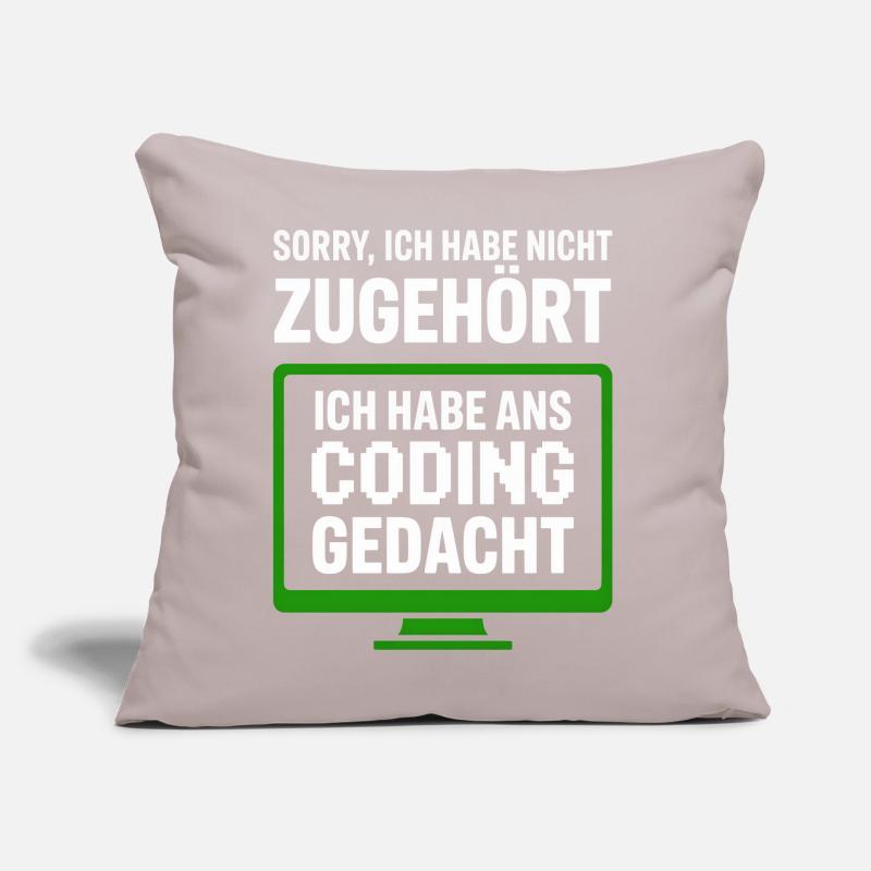 Sorry, didn't listen to coding thought Sofa pillow with filling 45cm x 45cm